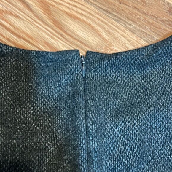 Chico’s Knit Dress,  grey reptile print - Picture 7 of 8